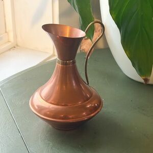 Vintage Copper Pitcher Made in England